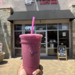Exterior outside entrance of Simply Blended Juice Bar - smoothie outside of shop - Riverside, California Exterior outside entrance of Simply Blended Juice Bar - smoothie outside of shop - Riverside, California