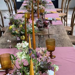 Casablanca Floral - Romantic tablescapes!