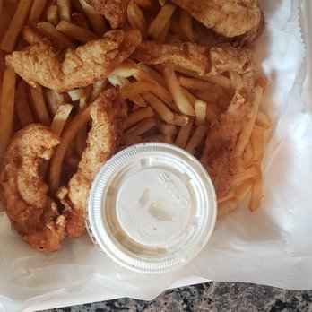 All Sports Cafe - a basket of fried chicken and french fries - Sports Bars Near Me - Roanoke, Virginia