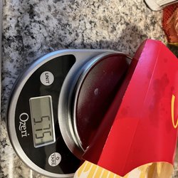 McDonald's - Empty fries