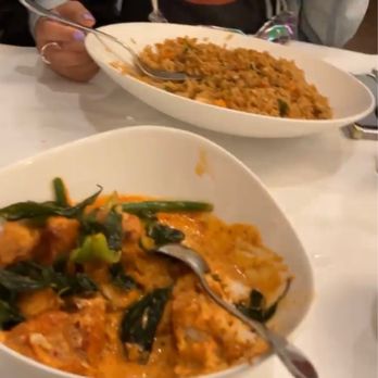 Thithi's Restaurant - Shrimp Thai rice and crispy basil - Thai Near Me - Evergreen Park, Illinois Thithi's Restaurant - Shrimp Thai rice and crispy basil - Thai Near Me - Evergreen Park, Illinois