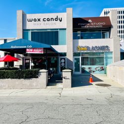 Wax Candy - Parking lot is in Shoppers Lane facing Wax Candy.