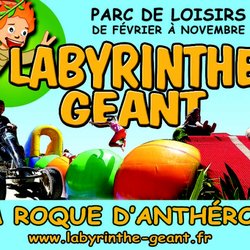 Le Parc des Labyrinthes Géants - Labyrinthe Géant à La Roque d'Anthéron, Parc de loisirs en Provence