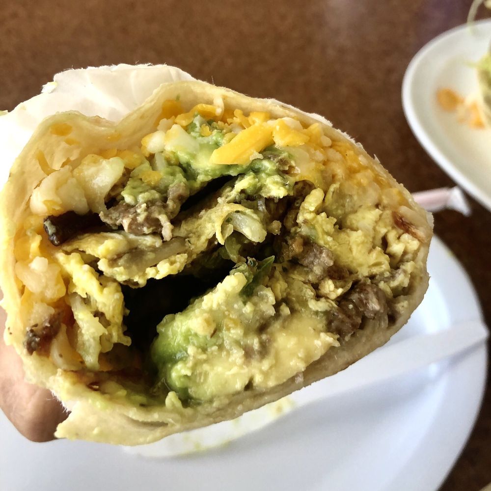 Pharo's Burgers - Steak burrito with avocado - Burgers Near Me - Alhambra, California Pharo's Burgers - Steak burrito with avocado - Burgers Near Me - Alhambra, California