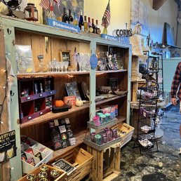 a man walking through a store a man walking through a store