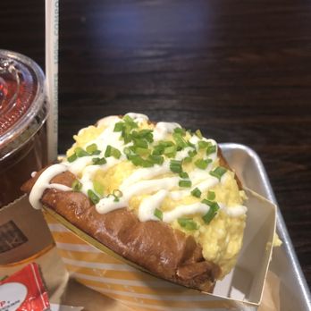Egg Tuck - Sweet Egg Sandwich & Apple Juice - Breakfast & Brunch Near Me - Los Angeles, California