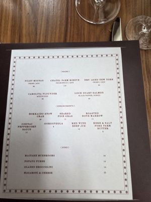 Menu photo 4 Bellerose Charleston, SC