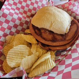 Fried Bologna Sandwich