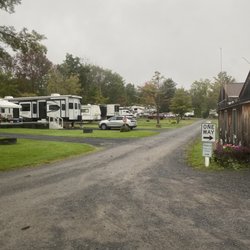 Hide-A-Way Camp Sites - View of sites.