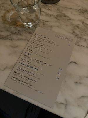 Menu photo 8 Lutèce Washington, DC, DC Menu photo 8 Lutèce Washington, DC, DC
