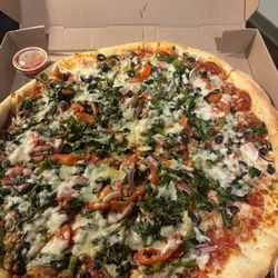 Lover's Pizza and Pasta - Largest size pizza "The Works"