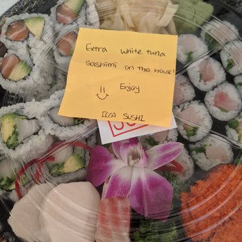ICCA Sushi - Free extra sashimi!! - Sushi Bars Near Me - Ridgefield Park, New Jersey ICCA Sushi - Free extra sashimi!! - Sushi Bars Near Me - Ridgefield Park, New Jersey
