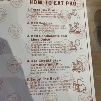 Di An Pho - Don't know how to eat pho, they got you covered. - Noodles Near Me - Houston, Texas