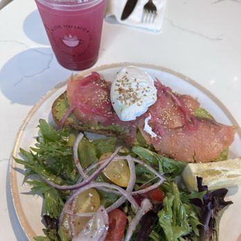Love You Latte - Salmon Toast - Breakfast & Brunch Near Me - Glendale, California