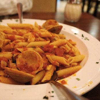 Di Matteo's Pizza Restaurant - Penne pasta with red clam sauce. Yummy. - Italian Near Me - Hamden, Connecticut
