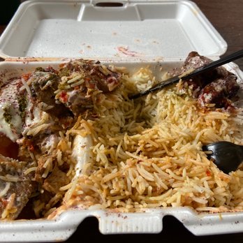 Kebabs To Go - Lamb with rice - Afghan Near Me - Irving, Texas Kebabs To Go - Lamb with rice - Afghan Near Me - Irving, Texas