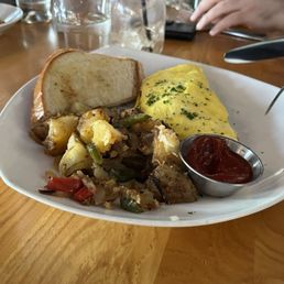 Philly Cheesesteak Omelette Philly Cheesesteak Omelette