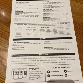10 Barrel Brewing - East Side Bend - Menu - Breweries Near Me - Bend, Oregon 10 Barrel Brewing - East Side Bend - Menu - Breweries Near Me - Bend, Oregon