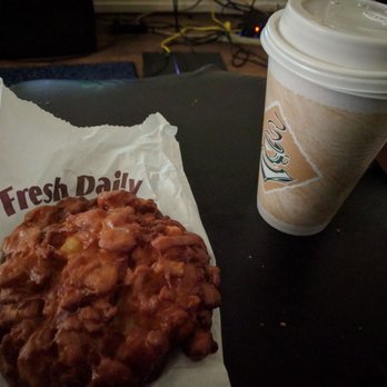 Happy Donuts - Apple fritter and hazel nut coffee - Donuts Near Me - Vacaville, California Happy Donuts - Apple fritter and hazel nut coffee - Donuts Near Me - Vacaville, California