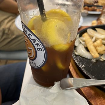 Garden Cafe - Iced lemon tea - Hong Kong Style Cafe Near Me - Castro Valley, California