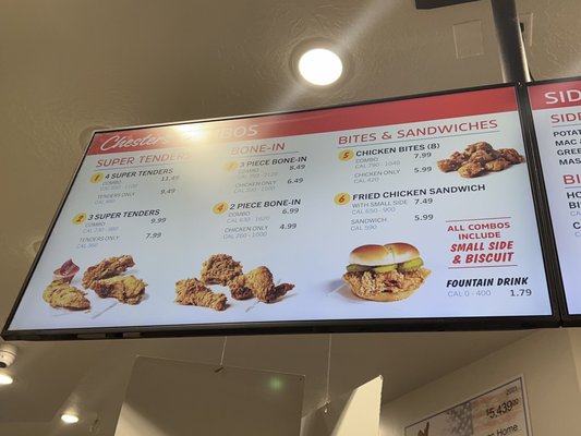 Menu photo 1 Chester’s Chicken Littlefield, AZ