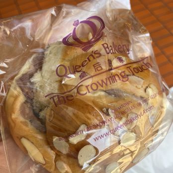 Queen's Bakery - Taro bun - Bakeries Near Me - Los Angeles, California
