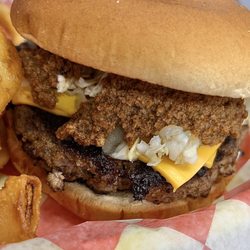 Lee's Sandwich Shop - Big Lee all the way with cheese.