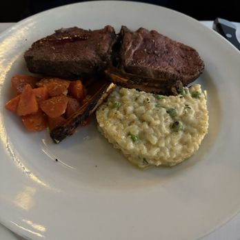 Mercury Chophouse - Elk chops, Risotto, Carrots - Steakhouses Near Me - Arlington, Texas Mercury Chophouse - Elk chops, Risotto, Carrots - Steakhouses Near Me - Arlington, Texas