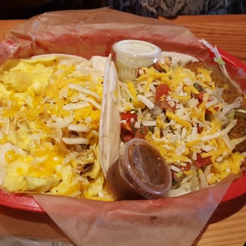 Torchy's Tacos - Breakfast tacos! ($2.25 each) They're not stingy at all! - Tex-Mex Near Me - Houston, Texas Torchy's Tacos - Breakfast tacos! ($2.25 each) They're not stingy at all! - Tex-Mex Near Me - Houston, Texas