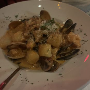 Café Prima Pasta - Black Linguine Seafood Lobster Sauce - Italian Near Me - Miami Beach, Florida Café Prima Pasta - Black Linguine Seafood Lobster Sauce - Italian Near Me - Miami Beach, Florida