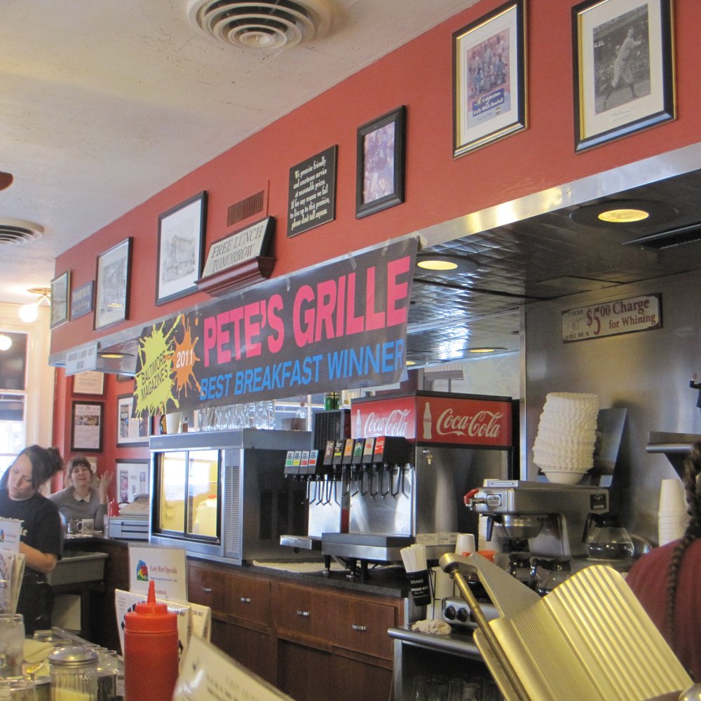 Pete's Grille - Breakfast & Brunch Near Me - Baltimore, Maryland Pete's Grille - Breakfast & Brunch Near Me - Baltimore, Maryland