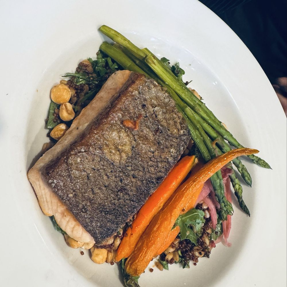 The Whitlock - Seared salmon - Bars Near Me - Katonah, New York The Whitlock - Seared salmon - Bars Near Me - Katonah, New York