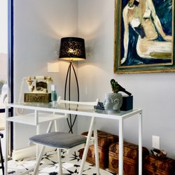 Pilates & Arts Echo Park - Welcome zone at our new Joshua Tree Pilates studio/art gallery