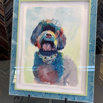 Beard's Framing - Acrylic frames are in style with colors and patterns to fit any style. - Framing Near Me - Tualatin, Oregon