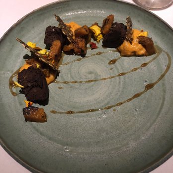 Topolobampo - Cacao Amaranth cake with pumpkin 2 ways - Mexican Near Me - Chicago, Illinois Topolobampo - Cacao Amaranth cake with pumpkin 2 ways - Mexican Near Me - Chicago, Illinois