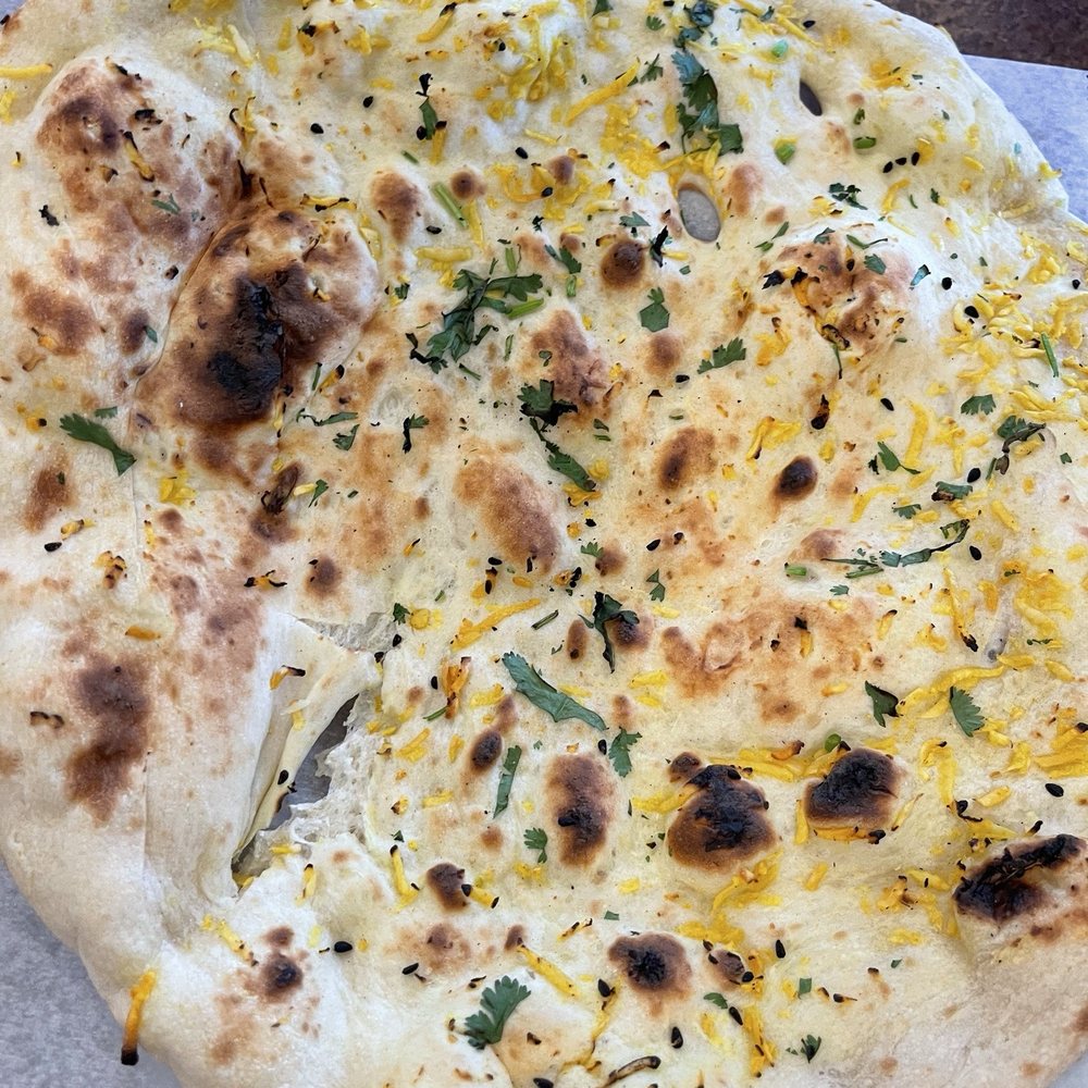 Garlic naan