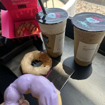 Painted Dough - Ube Mochi, Biscoff Mochi, Vietnamese Coffee Mochi Donuts. Vietnamese Sea Salt. Vietnamese Iced Coffee - Donuts Near Me - Chino, California Painted Dough - Ube Mochi, Biscoff Mochi, Vietnamese Coffee Mochi Donuts. Vietnamese Sea Salt. Vietnamese Iced Coffee - Donuts Near Me - Chino, California