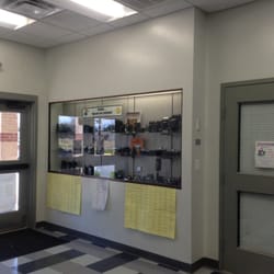 South Houston Branch Library - Display case of old cameras