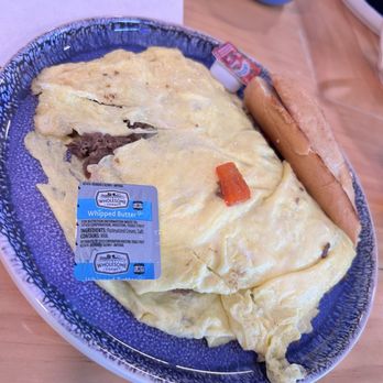Beachcomber Trading Post Restaurant - 3 egg Philly steak omelette - Breakfast & Brunch Near Me - Englewood, Florida