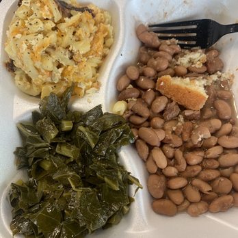 John's Fine Food - Navy Beans, Mac & cheese and collard greens. - Caterers Near Me - Forest Park, Georgia