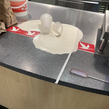 Wawa - Spilt Milkshake! Please refrain from handing me a milkshake with ice cream dripping down the outside of the cup. - Convenience Stores Near Me - Orlando, Florida