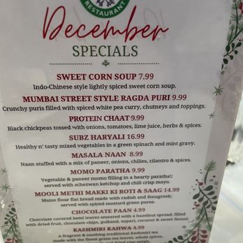 Chaat Bhavan - Mountain View - Menu - Indian Near Me - Mountain View, California