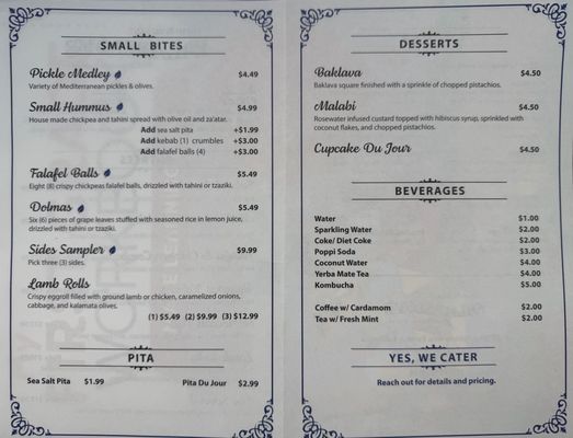 Menu photo 1 Falafelove Eureka, CA
