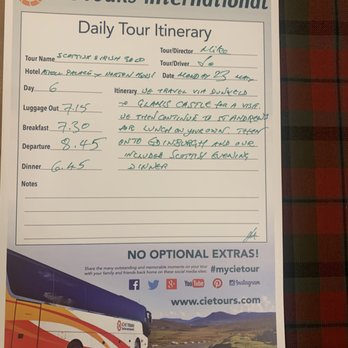 Cie Tours International - schedule - Tours Near Me - Cedar Knolls, New Jersey Cie Tours International - schedule - Tours Near Me - Cedar Knolls, New Jersey