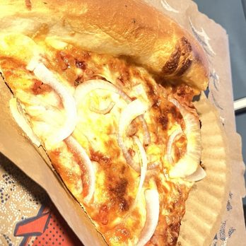 Satchel's Pizza - Got my pizza slices home ;)) - Pizza Near Me - Gainesville, Florida