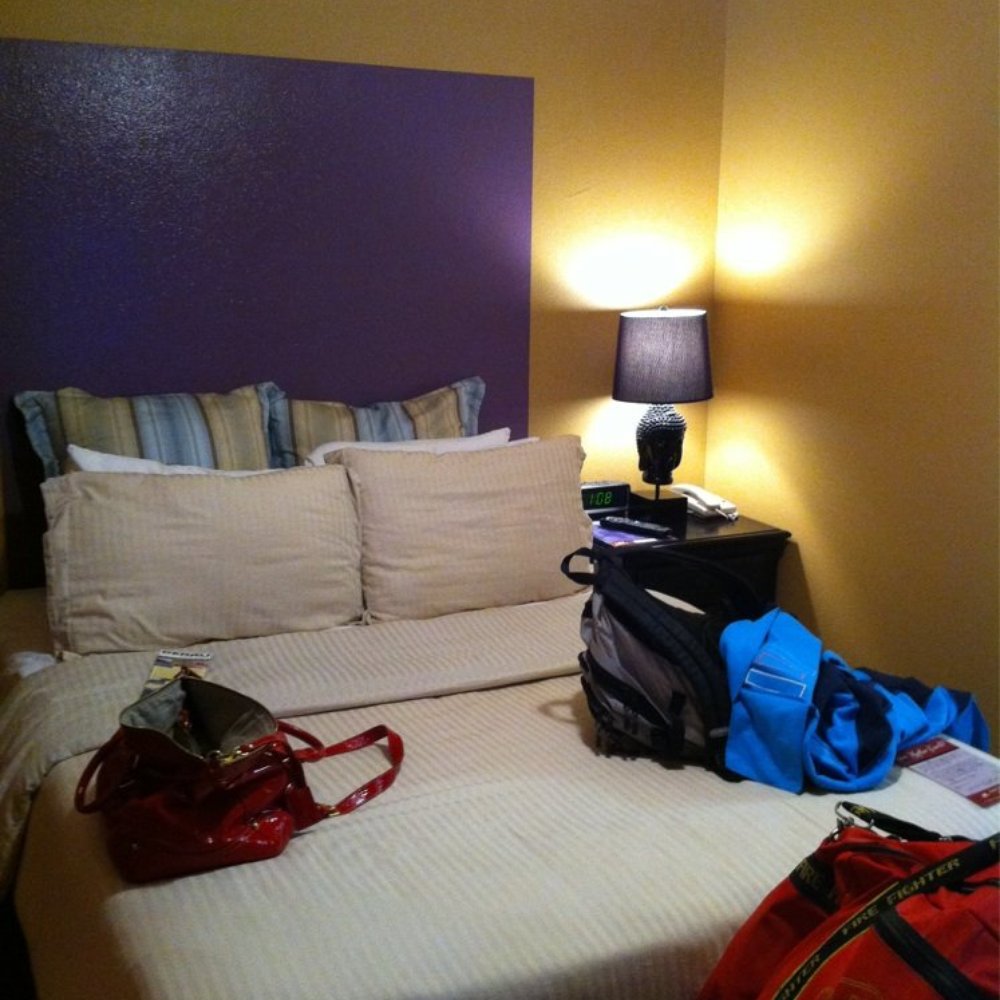 The Anchorage Downtown Hotel - Nice and cozy. This is literally the entire room. - Hotels Near Me - Anchorage, Alaska The Anchorage Downtown Hotel - Nice and cozy. This is literally the entire room. - Hotels Near Me - Anchorage, Alaska