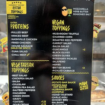 Potato Bar - Halal Near Me - Toronto, Ontario Potato Bar - Halal Near Me - Toronto, Ontario