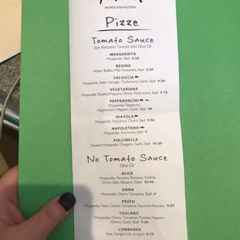 Novanta - Menu! - Pizza Near Me - Madison, Wisconsin