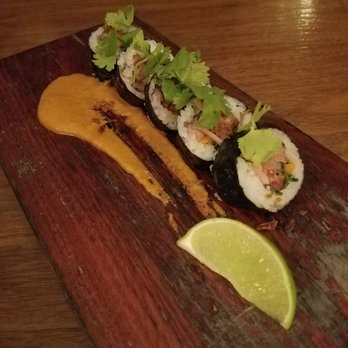 Uchi Austin - Korean short rib roll - Sushi Bars Near Me - Austin, Texas Uchi Austin - Korean short rib roll - Sushi Bars Near Me - Austin, Texas