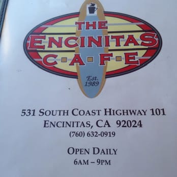 Encinitas Cafe - Breakfast & Brunch Near Me - Encinitas, California